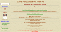 Desktop Screenshot of evangelizationstation.com